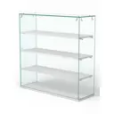 Витрина Сладость №2А-О-П для выпечки 90x90x30 см стекло цвет ясень анкор светлый - u31104