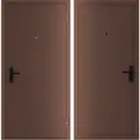 Дверь входная металлическая Start ЛМ 85x205 правая коричневый
