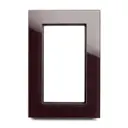 Рамка для розеток и выключателей Stekker Катрин GFR00-7012-04 2 поста цвет шоколад