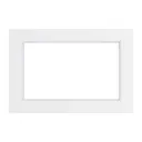 Рамка для розеток и выключателей Stekker Катрин Катрин 2 поста цвет белый матовый 49599