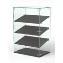 Витрина Сладость №3-О-П 60x90x40 см стекло цвет грейвуд