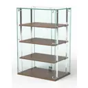 Витрина Сладость №3А-РЕГ-П 60x90x40 см стекло цвет орех