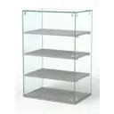 Витрина Сладость №3А-О-П для выпечки 60x90x40 см стекло цвет метрополитан грей