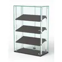 Витрина Сладость №4-РЕГ-П 60x90x30 см стекло цвет грейвуд