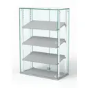 Витрина Сладость №4-РЕГ-П 60x90x30 см стекло цвет серый