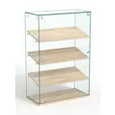 Витрина Сладость №4-О-П для выпечки 60x90x30 см стекло цвет дуб сонома