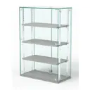 Витрина Сладость №4А-РЕГ-П 60x90x30 см стекло цвет метрополитан грей