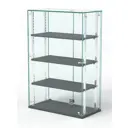 Витрина Сладость №4А-РЕГ-П 60x90x30 см стекло цвет темно-серый