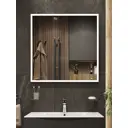 Зеркало для ванной Bond Cube M44ZE-8080 с подсветкой 80x80см