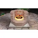 Костровой очаг Grillit Universal 93x93x60 см коричневый