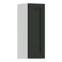 Навесной шкаф Регина Столплит узкий 25x72x29 см МДФ цвет зеленый
