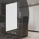 Фальшпанель для кухонного шкафа София 76.8x37 см KONSENSA ДСП цвет белый