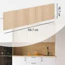 Фасад выдвижного ящика Комано 59.7x16.7 см ЛДСП цвет дуб комано