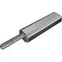 Скрытый механизм открывания Titus Push Latch 80 мм пластик цвет серебро