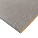Столешница кухонная 120x60x2.5 см ДСП цвет гранит серый