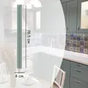 Угол для кухонного шкафа Томари 4x76.5 см Delinia ID МДФ цвет голубой