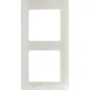 Рамка для розеток и выключателей Lexman Lilian Classic 2 поста цвет жемчужный