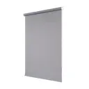 Рулонная штора Domlegrand Шантунг 70x160 см цвет серый / серебристый