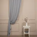 Ткань на отрез 1 м/п Меланж Креп креп ширина ткани 100 см цвет серый / серебристый