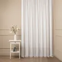 Ткань на отрез 1 м/п Меланж Вуаль вуаль ширина ткани 100 см цвет белый