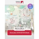 Фотообои флизелиновые Первое ателье Развлечения зверят 300x250 см