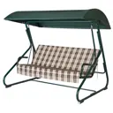 Качели садовые Удачная мебель A39G.317 Колорадо 3 до 300 кг зеленый