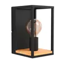 Настенный светильник Eglo Libertad 99796 цвет коричневый/черный