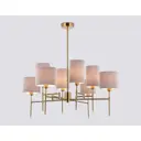 Светильник подвесной Ambrella light Classic Lh72383 8 ламп 16 м² цвет латунь