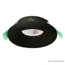 Светильник точечный встраиваемый Crystal lux Velora Clt 062c1 bl под отверстие 10 мм GU10 цвет черный