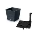 Кашпо Furu square Prosperplast d 24 см 23.5 см 10 л пластик черный