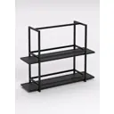 Подставка для цветочных горшков 18677w10 30 см x 30 см x 80 см металл черный