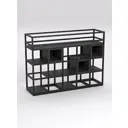 Подставка для цветочных горшков 18685w10 34 см x 34 см x 90 см металл черный