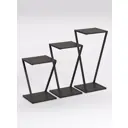 Подставка для цветочных горшков 18723w4 34 см x 34 см x 80 см металл коричневый