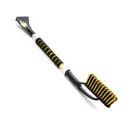 Щетка сметка для снега со скребком Limroy Nice touch 75 см пластик черный