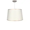 Светильник подвесной Светпромъ Репс бежевый 30329 8 м² цвет бежево-рыжий
