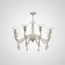 Люстра подвесная Imperiumloft Cast white Impr_181893-26 8 ламп 24 м² цвет белый