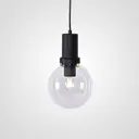 Светильник подвесной Imperiumloft Penball Impr_212847-26 1 ламп 3 м² цвет прозрачный, черный