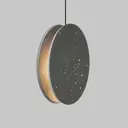 Светильник подвесной светодиодный Imperiumloft Akvilon01 Impr_191951-23 3 м² теплый белый свет цвет серый/черный