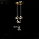 Светильник подвесной светодиодный Imperiumloft IMPR_193599-26 Cristel-one01 25 м² регулируемый белый свет цвет жёлтый/золотой