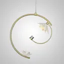 Светильник подвесной светодиодный Imperiumloft Magnolia Impr_228975-26 2 м² теплый белый свет цвет латунь