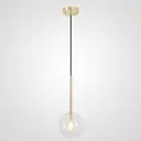 Светильник подвесной Imperiumloft Arto Impr_182693-26 1 ламп 2 м² цвет прозрачный, бронзовый