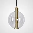 Светильник подвесной Imperiumloft Center Impr_140600-26 1 лампа 3 м² цвет прозрачный/серебро