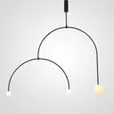 Светильник подвесной Imperiumloft Lines Impr_140818-26 3 ламп 4 м² цвет белый, черный