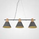 Светильник подвесной Imperiumloft Next Impr_191620-26 3 ламп 9 м² цвет серый