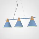 Светильник подвесной Imperiumloft Next01 Impr_191621-26 3 ламп 9 м² цвет голубой
