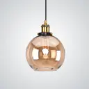 Светильник подвесной Imperiumloft Loft clear glass sphere cloche Impr_73694-22 1 лампа 20 м² цвет серый/бронзовый