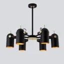 Люстра на штанге Imperiumloft Bullet Impr_192853-26 3 ламп 18 м² цвет черный