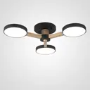 Люстра подвесная светодиодная Imperiumloft Turna black Impr_178331-26 15 м² белый свет цвет черный