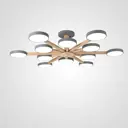 Люстра подвесная светодиодная Imperiumloft Turna gray Impr_228859-26 40 м² белый свет цвет белый/серый