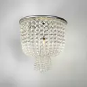 Люстра потолочная Imperiumloft Jacqueline white sconce Impr_73723-22 1 лампа 8 м² цвет серебристый/прозрачный